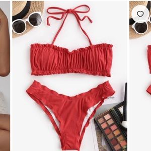 Red bikini